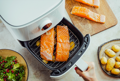 Saumon biologique au air fryer