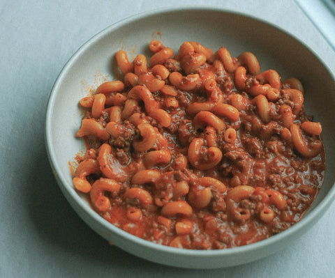 Macaroni à la viande