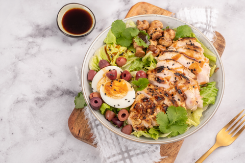 Salade santé au poulet 