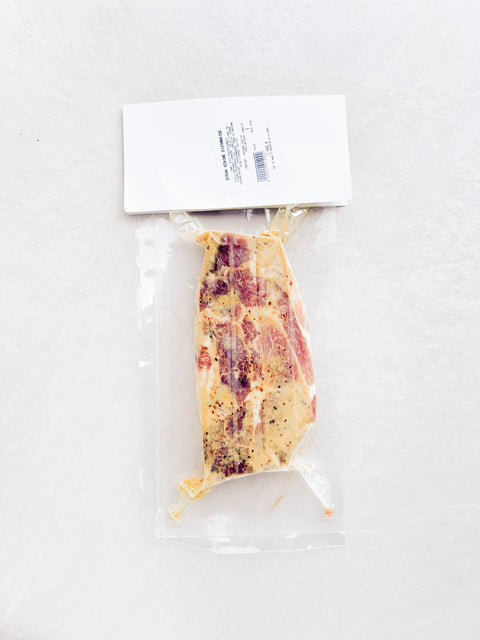 Steaks d'échine de porc naturel - à la dijonnaise (2 x 260g)