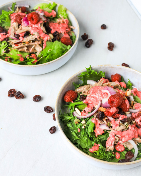 Salade de cuisses de canard confites