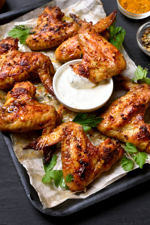 Ailes de poulet complètes (8) (750g)