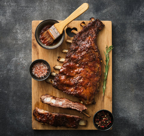 Côte de flanc de porc biologique (720g)