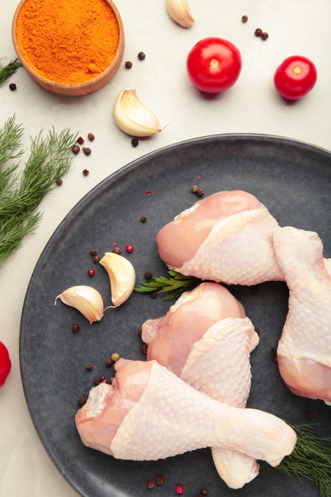 Pilons de poulet biologique (4) (730g)