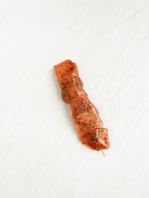 Brochette de saumon à l'érable (170g)