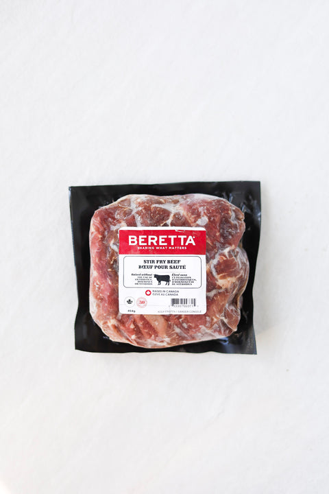 Lanières de boeuf nourri à l'herbe (500g)