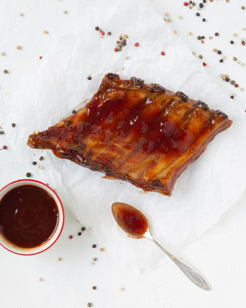 Côte levée de porc complète sauce whisky (800g)