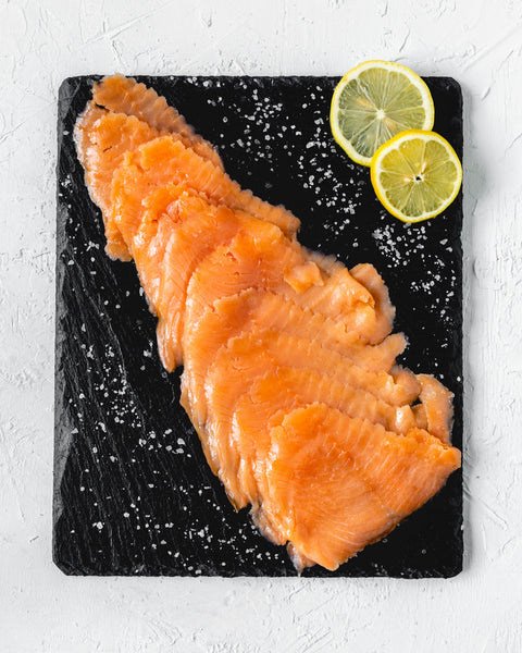 Saumon fumé coho tranché (300g)