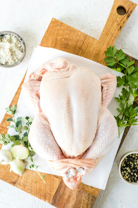 Deux poulets entiers naturels (1.9 kg) (-10%)