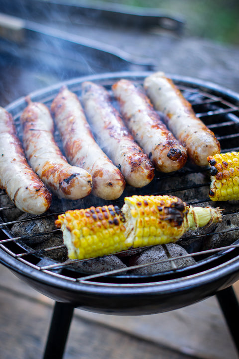 Saucisses échalotes et vin blanc