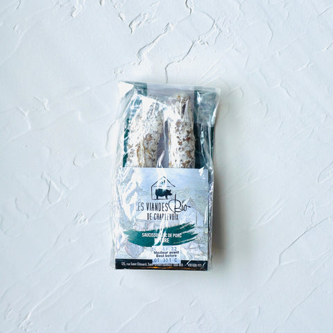 Saucissons secs natures biologiques