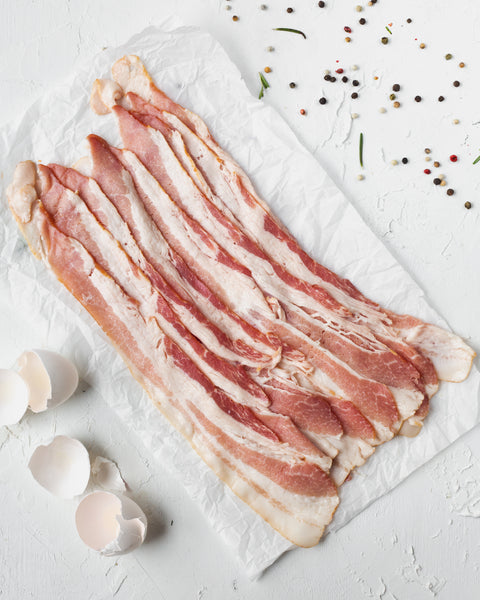 Bacon tranché