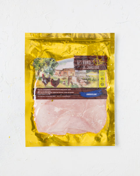 Jambon blanc tranché biologique