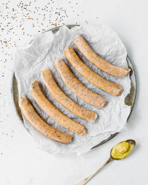 Saucisses chipotlata au porc, boeuf et fines herbes