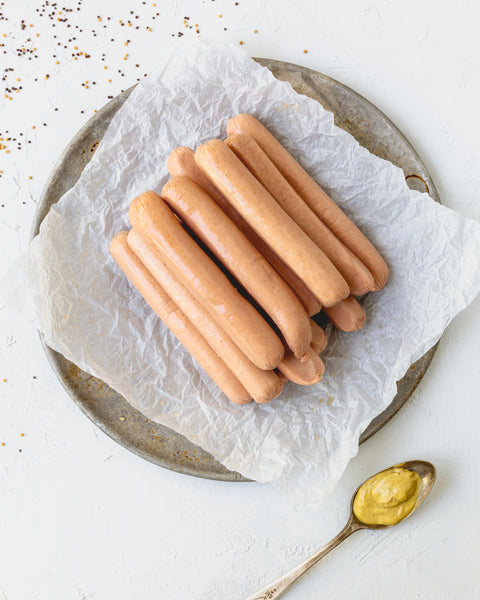 Saucisses à Hot Dog naturelles de porc