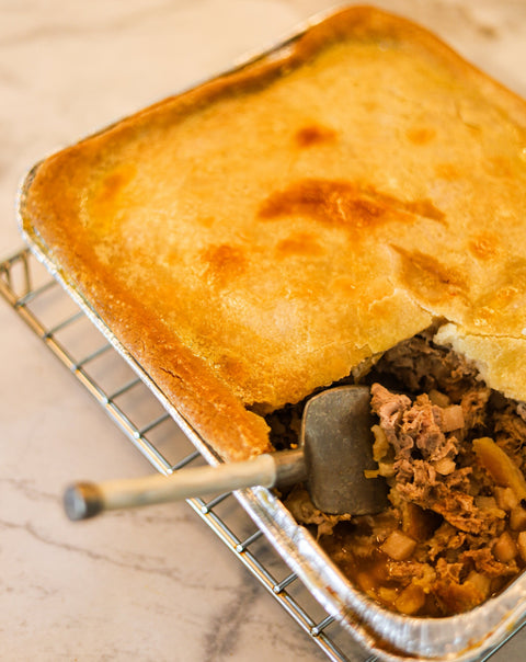Grande tourtière du Lac St-Jean à cuire